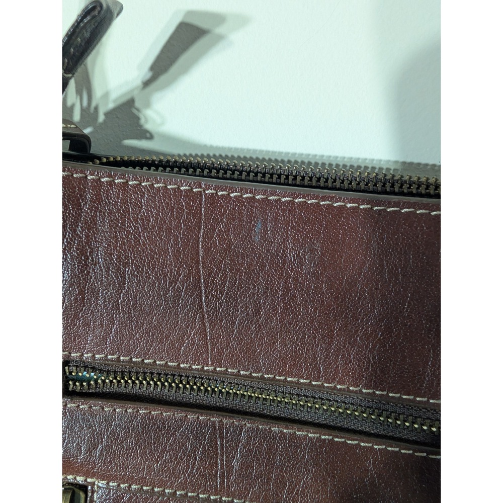 ARIAT Victoria Fringe Leather‎ Messenger Bag Conceal Carry Brown Leather Western - Picture 7 of 13